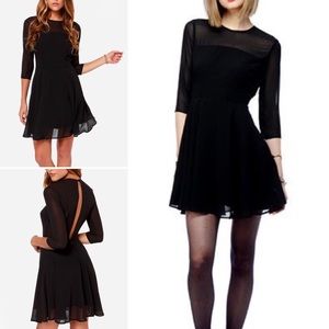 BB DAKOTA - SHAELEI - BLACK DRESS - LBD